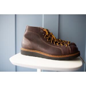 Thorogood Men's Walnut Roofer USA Work Boots Soft Toe 10.5